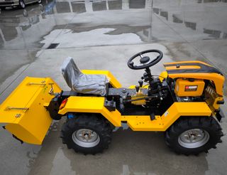 Mini tractor T20 4x4 articulado + rotavator kubota