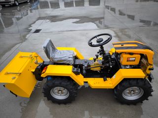 Mini tractor T20 4x4 articulado + rotavator kubota