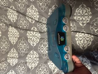 Nintendo 64 Trasparente Blu/Verde