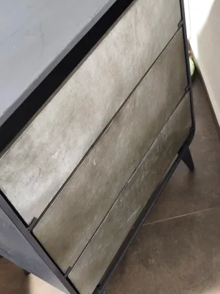 Comoda industrial madera y metal Maison du Monde