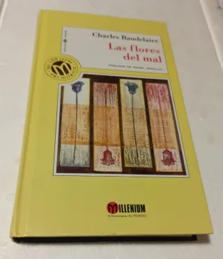 2 libros. LAS FLORES DEL MAL y DIVINA COMEDIA.