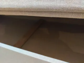 Sofá Cama Beige con Arcón