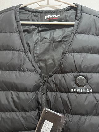 Chaleco Calefactable Hombre con Batería, talla XXL