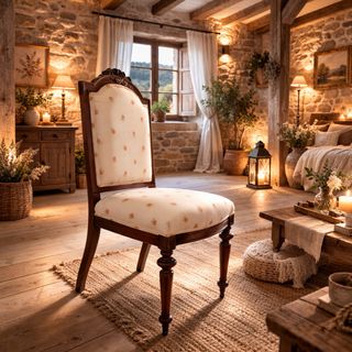 2 Sillas Alfonsinas Años 50. Como nuevas