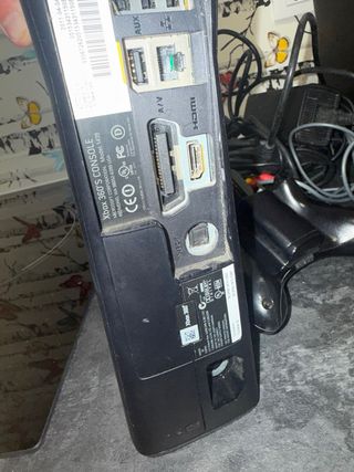 Lote Xbox 360 Negra con Mandos