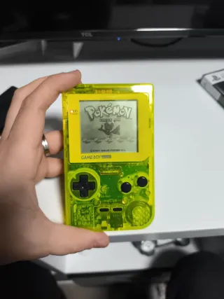 Nintendo Game Boy Pocket Giallo Trasparente