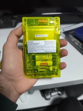 Nintendo Game Boy Pocket Giallo Trasparente