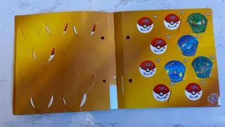 Caderneta Pokémon Tazos 3 + Tazos
