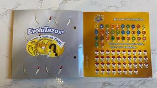 Caderneta Pokémon Tazos 3 + Tazos