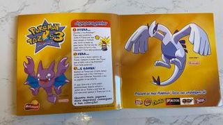 Caderneta Pokémon Tazos 3 + Tazos