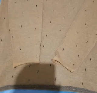 Maglione senape Urba Boy XXL microforato