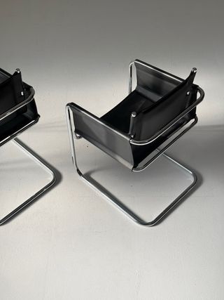 Silla bauhaus 1970 vintage