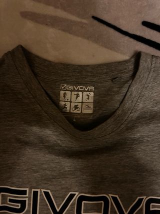 Camiseta Givova gris