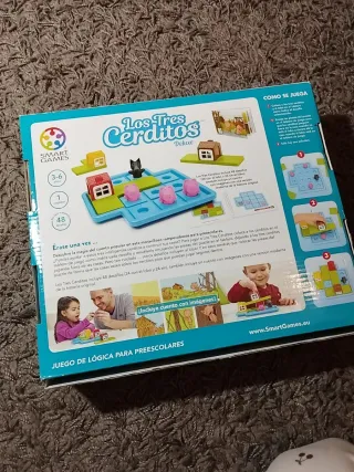 Juego Los Tres Cerditos Deluxe Smart Games