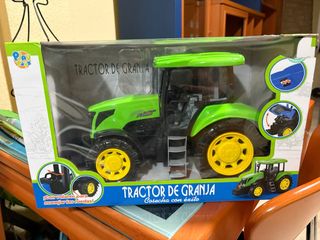 Tractor de Granja Play Toys Verde