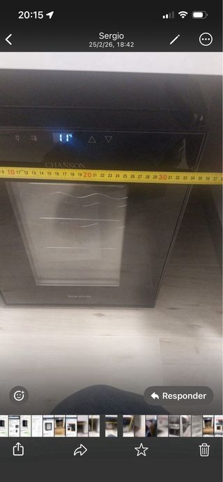 Oferton!! Vinoteca negra 12 botellas