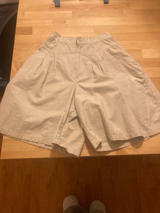 Bermudas Vintage Beige