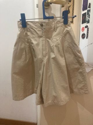 Bermudas Vintage Beige