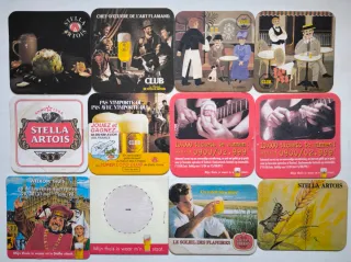 Lote 12 Posavasos Stella Artois