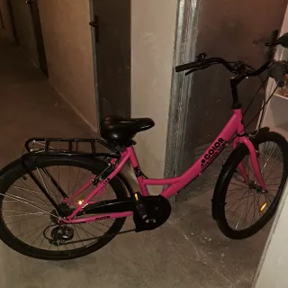 Bicicleta infantil rosa