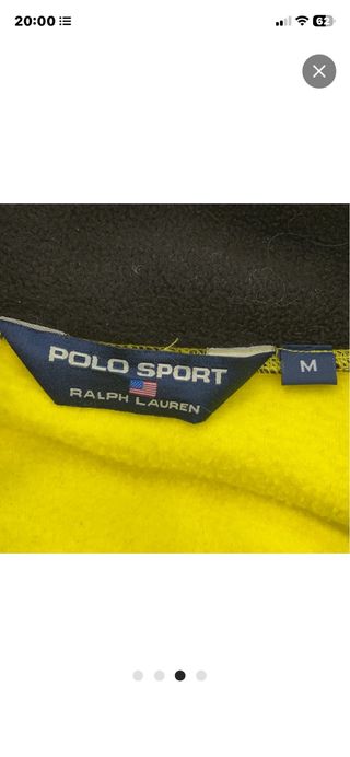 Forro Polar Polo Ralph Lauren Amarillo