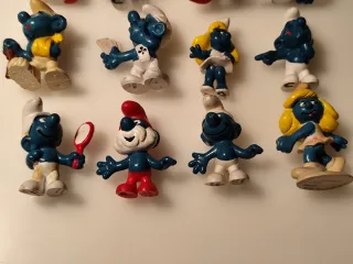 20 Figuras de Los Pitufos