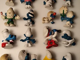 20 Figuras de Los Pitufos