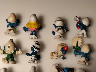 20 Figuras de Los Pitufos