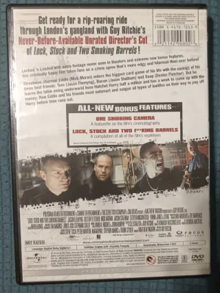 DVD Lock, Stock and Two Smoking Barrels Unrated