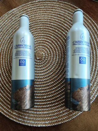 Par Botellas Aluminio CABREIROÁ