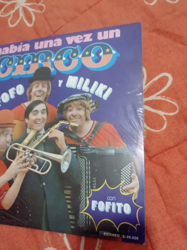 Vinilo Había una vez un circo Gaby, Fofo y Miliki