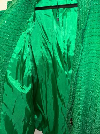 Abrigo Zara Verde Talla L sin estrenar