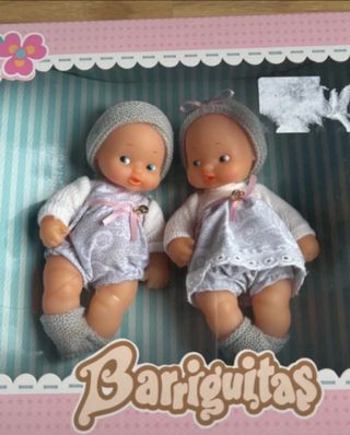 Dos barriguitas bebé niño y niña valían 29,95