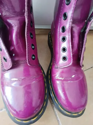Botas Dr. Martens Moradas Charol