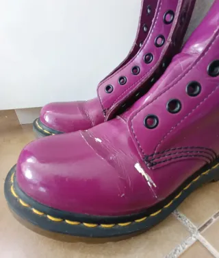 Botas Dr. Martens Moradas Charol