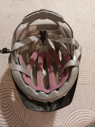 Casco de Bicicleta Trek Rosa y Blanco