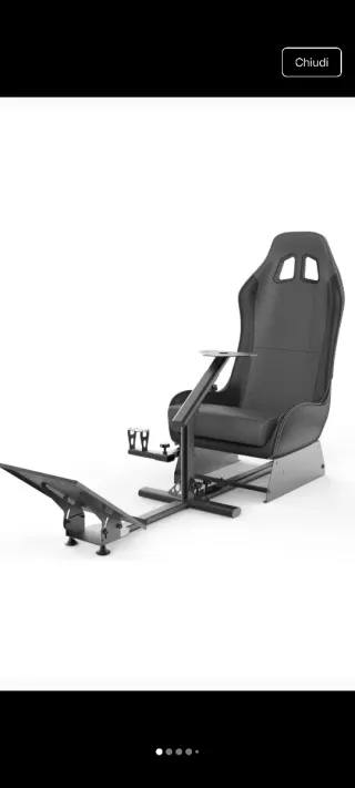 Simulatore di guida racing