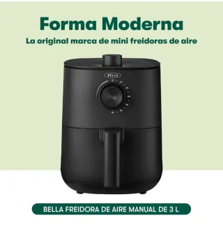 Freidora de aire Bella 3L manual