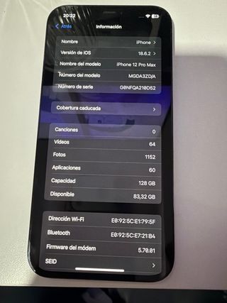 iPhone 12 Pro Max Negro