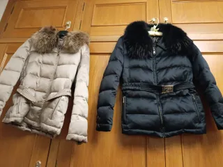 Lote 2 Chaquetones Mujer PDH Beige y Negro