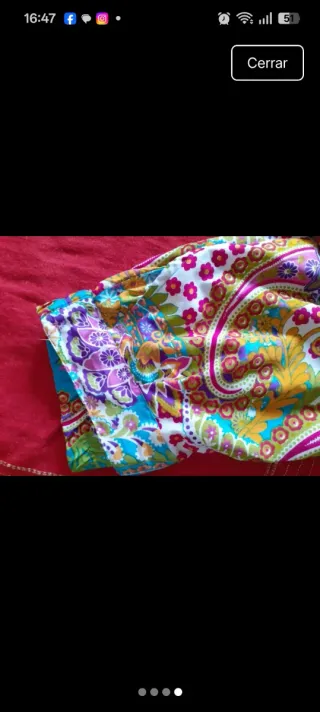 Pantalón ligero estampado paisley