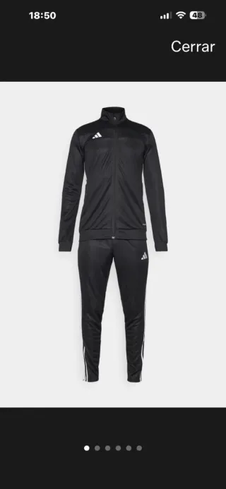 Chándal Adidas Negro Talla XXL Nuevo