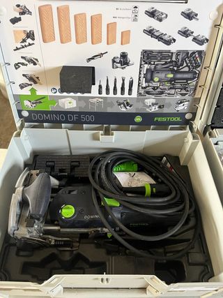 Festool Domino DF500 Fresadora de Galletas