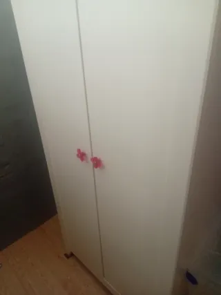 Armario infantil/juvenil blanco