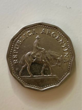 10 Pesos Argentina 1965