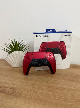 Mando Dualsense PS5 Rojo + Caja