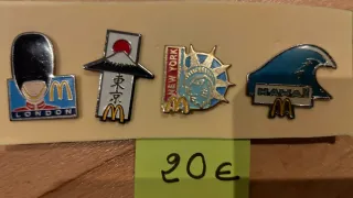 Lote pins McDonald's Vintage