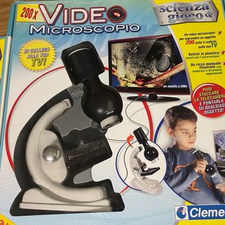 Microscopio Video Clementoni 200x