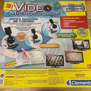 Microscopio Video Clementoni 200x