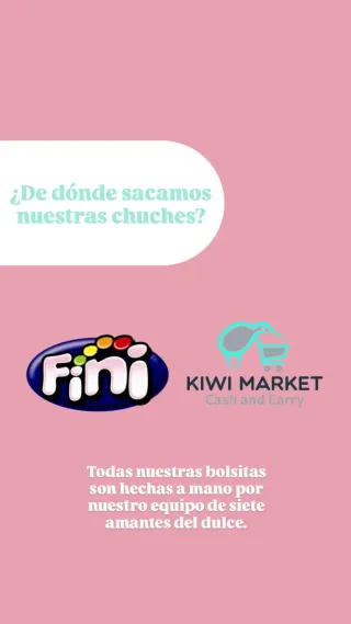 Servicio de chuches para fiestas.